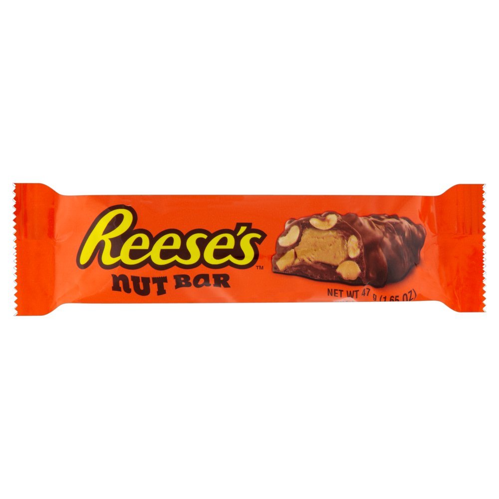 Hersheys Reeses Nut Bar (47g x 18 x 1 pack size) Amazon.co.uk Grocery