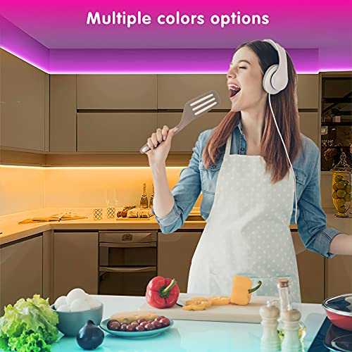 smareal Led Lights for Bedroom 130ft (2 Rolls of 65ft),Led Lights Color