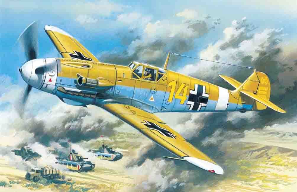 ICM Models Bf 109F-4Z/Trop German Fighter Building Kit
