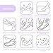 2-Pair Foot Peel Mask, Antifungal Foot Mask for Baby Soft Feet, XL Size Exfoliating Foot Peeling Mask & Dead Skin Remover, Complimentary Pair of Socks for Complete Treatment