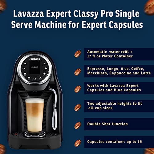 Lavazza Coffee Maker Classy Pro LB1201, Single Serve Espresso Machine