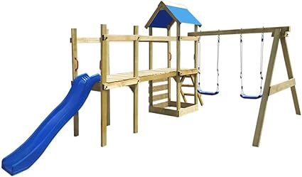 wooden playset ladder