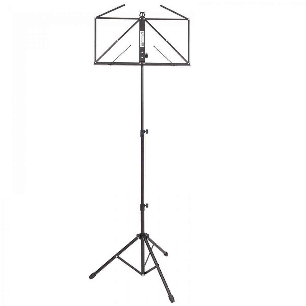 Kinsman OPS55BK Deluxe Folding Music Stand - Black,H44, W23, D42cm — image 1