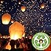 Eco White Wish Lanterns (Pack of 5) - The Original Sky Lanterns