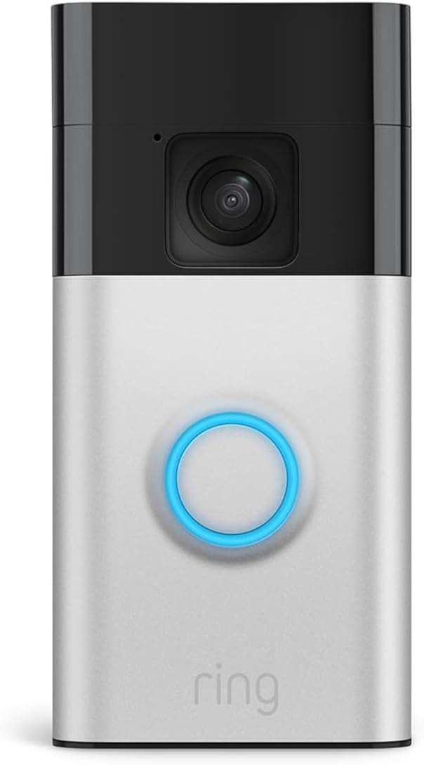 Ring Battery Doorbell 2024 Satin Nickel