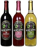 Childress Vineyards Southern Sipper Muscadine Mixed Pack, 3 x 750 mL
