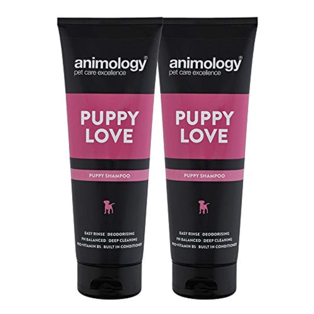 Animology Puppy Love Mild Dog Shampoo, Twin Pack, 250ml