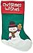 Prextex Extra Large 17” 3D Plush Christmas Stockings Felt Christmas Stocking