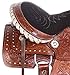 AceRugs 10″ 12″ 13″ Children Youth Kids Western Hand Carved Leather Roping Rodeo Ranch Pony Horse Saddle TACK Set (12)thumb 3