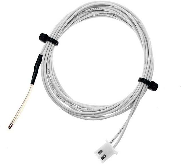 5pcs100K Ohm NTC 3950 Termistores Sensores con el Cable de impresoras