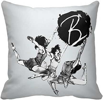 Comi Ballerina Ballet dancing Throw Pillows Covers 18" X 18"