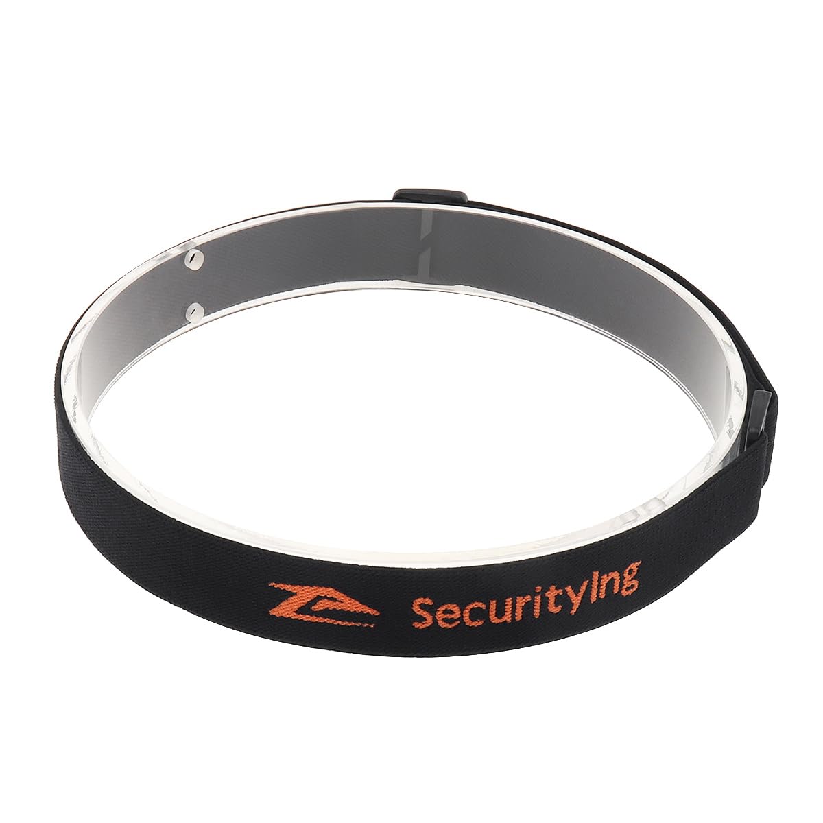 SecurityIng Elastic Headband Adjustable Headlight Strap Fit for 22mm - 26mm Torch Headlight Holder (1PC)