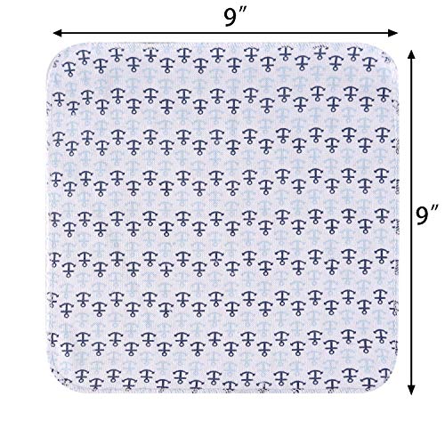 Viviland Cotton Baby Washcloths, Extra Soft and Ultra Absorbent Terry Bath Towel, 24pcs Gift Pack