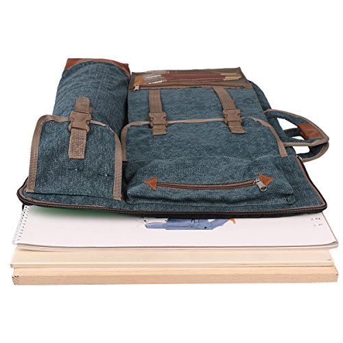 6 Transon+Portfolio+Artist+Backpack+Turquoise