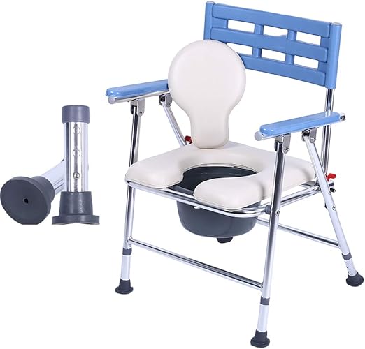 XWZJY Altura Ajustable Silla de Inodoro con Inodoro Taburete de baño