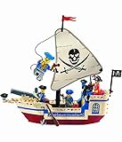ELA Enlighten Pirate Ship with 4 Mini-figures and great value 188pcs (304)