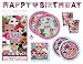 LOL Birthday Party Supplies Set - Dinner and Cake Plates, Cups, Napkins, Decorations (Deluxe with Banner - Serves 16) primary