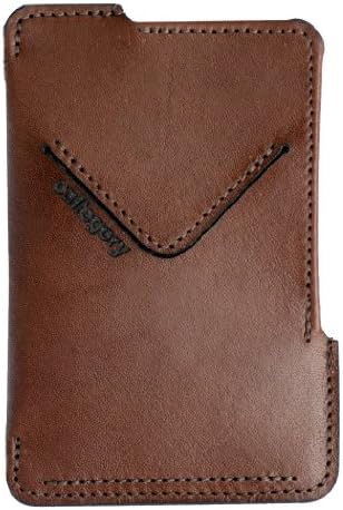 Allegory Men's The Kit Front-Pocket Wallet Card Pocket/Strap Standard - US Currency Coffee Brown