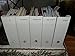 Royal 10 White Magazine File Holders Storage Boxes 12 1/4H x 3 1/2W x 9 3/4D