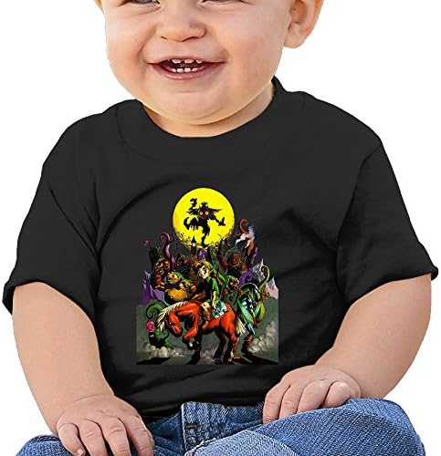 AegeanSea The Legend Of Zelda Majora Funny Summer Casual T-Shirts 24 Months