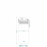 Ion8 Kids Water Bottle 350 ml Navy Blue Leak Proof Easy Open Dishwasher Safe view 8