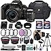 Canon EOS Rebel SL2 DSLR Camera with EF-S 18-55mm f/4-5.6 is STM Lens + 2 Memory Cards + 2 Auxiliary Lenses + HD Filters + 50
