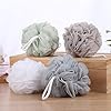 Tbestmax 4 Pack Mesh Pouf Bath Sponge - Mesh Loofah Body Exfoliating Shower Ball Shower Sponge