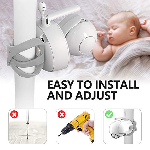 ChillaxBaby Universal Baby Monitor Mount Adjustable Small Baby Camera