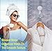 Quntis Large Clear Shower Suction Hooks, 11LB Heavy Duty Reusable Window Glass Vacuum Hooks Kitchen Bathroom Wall Hanger for Towel Loofah Sponge Bathrobe Christmas Wreath, 2 Pack