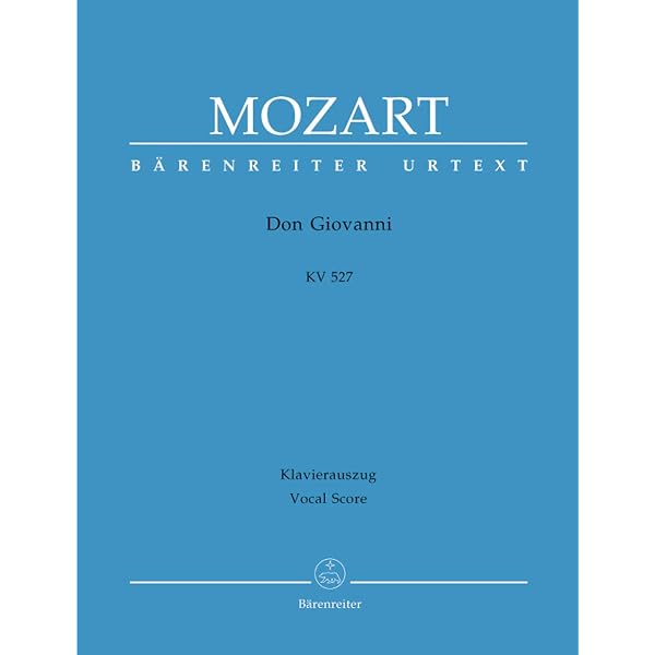 DON GIOVANNI K. 527: MOZART: 9990050189033: Amazon.com: Books