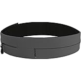 AnsrJ Adjustable Running Belt, Runners Fanny Pack for Women & Men.hidden money belt for travel. Slim Thin Elastic Waistband.Workout Fitness Exercise Gym Phone Holder Belt.