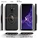 Samsung Galaxy S9 Plus Case - eSamcore Ring Holder Kickstand Cases + Dashboard Magnetic Phone Car Mount [Black]