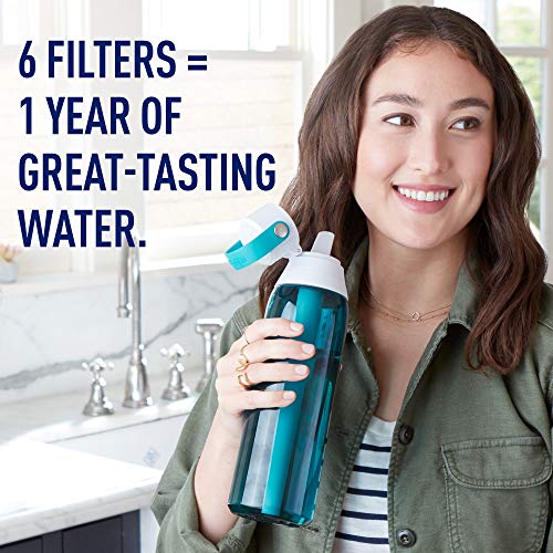Brita Water Filter Replacements for Water Bottles, Lasts 2 Months