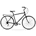 sixthreezero Explore Your Range Men’s 7-Speed Hybrid Commuter Bicycle, Matte Black, 18″ Frame/700x38c Wheels (Renewed)thumb 1