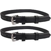 Derby Originals Paris Tack Bio Flex Webb English Spur Straps with 1 Year Warranty, Long Lasting, Maintenance Free, Leather Alternative