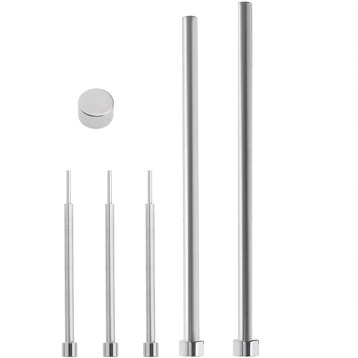 Young Wolf Set of 5 Car Key Remote Pin Blade Pin Removal Tool with Magnet Car Flip-Key Pin Folding Remote Quick Remover Installation Repair Tool