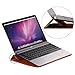 New Macbook 12 inch Case Sleeve with Stand, OMOTON Wallet Sleeve Case for New Macbook 12 inch, Ultrathin Carrying Bag with Stand, Brown