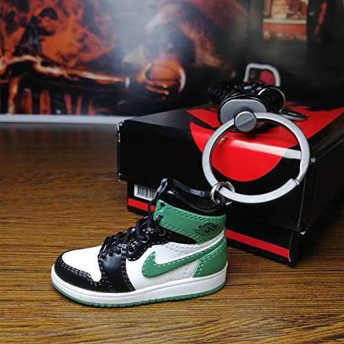 Fashion Mini Sneaker 3D Keychain Figure AJ1-20【1:6】 with Box for Christmas Gift 1 Pieces
