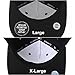 WITHMOONS Baseball Cap Star and Stripes American Flag Hat KR2305 (Black, L)