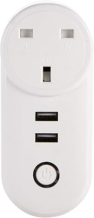 Steckdose Smart Steckdose Plug Stecker Fernbedienbar Und Sprachsteuerung Smart Buchse Wifi Timing Smart Home Schalter Telefonsteuerung Voice Buchse