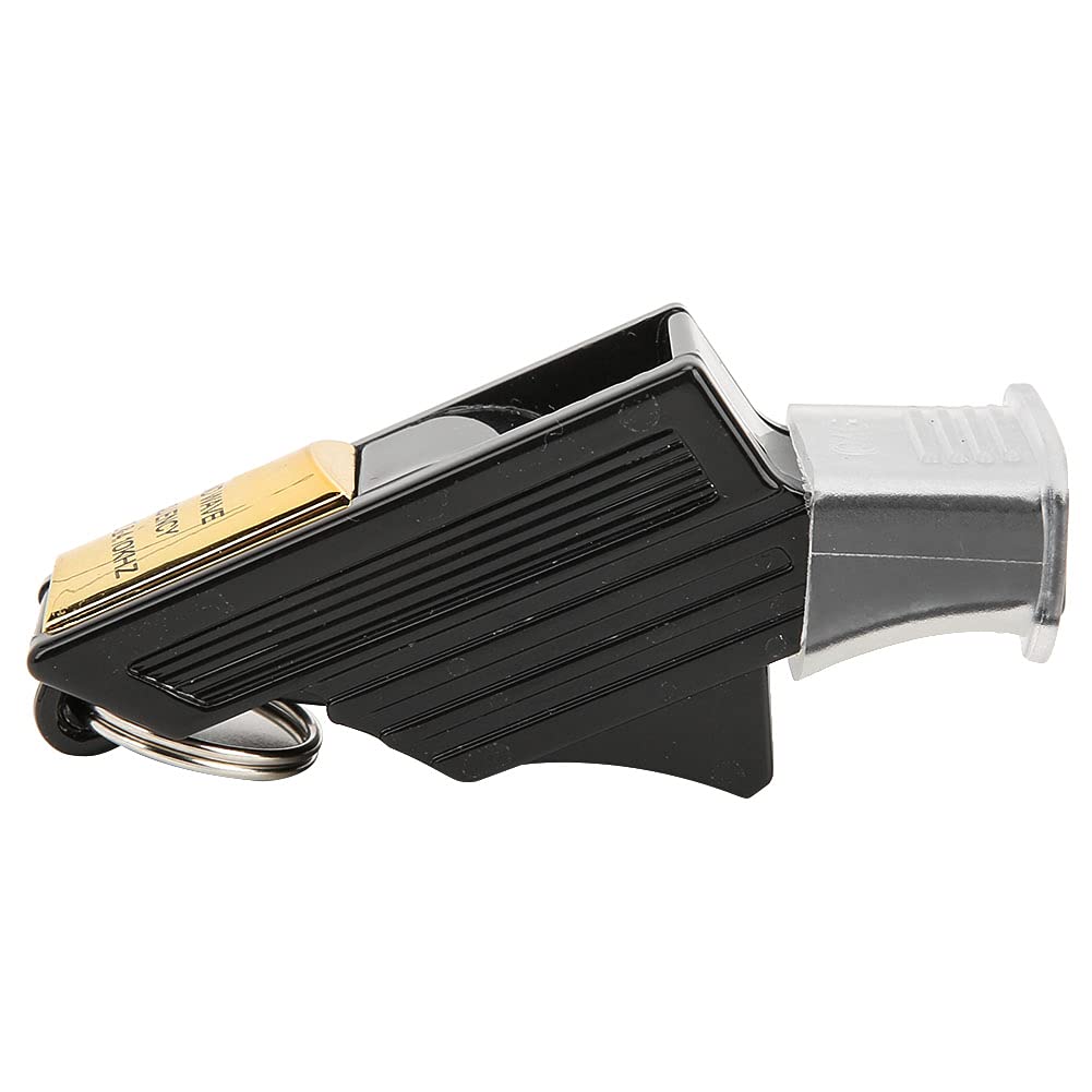 Dioche Whistle, Referee Whistle, Basketball Sports Referee Whistle Camping Survival Emergency Lifesaving Whistles Black&Gold