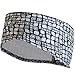 TrailHeads Women's Print Ponytail Headband – 12 prints - Made in USA - frost garden