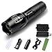 BESTWIN LED Tactical Flashlight with Zoomable Focus 5 Modes and Handheld Torch