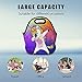 AOTIGO Dab Unicorn Rainbow Lunch Bag Insulated Neoprene Lunch Box Waterproof Tote Bag with Zipper for Kids, Boys, Girls, Women and Men
