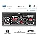Bluetooth Power Home Audio Amplifier Receiver, ARCHEER 100W HiFi 2 Channel Integrated Stereo Amp System with 2 Mic Jack, Bass&Treble&Echo Control and Power Supply, USB/Bluetooth/TF Card/FM Supported.thumb 4