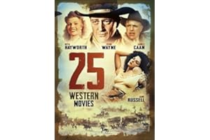 25 Western Movies Best of Classic Western Films! Starring John Wayne, Rita Hayworh and more... [5 DVD]