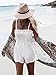 Women Retro Floral Vintage Coverup Bat Sleeves Tunic Blouse Kimono Cardigan