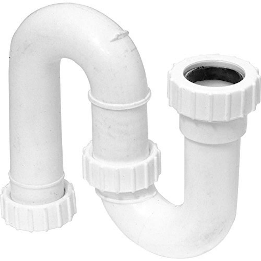 Merriway BH05870 Waste Compression Swivel S Trap, 32 x 76mm