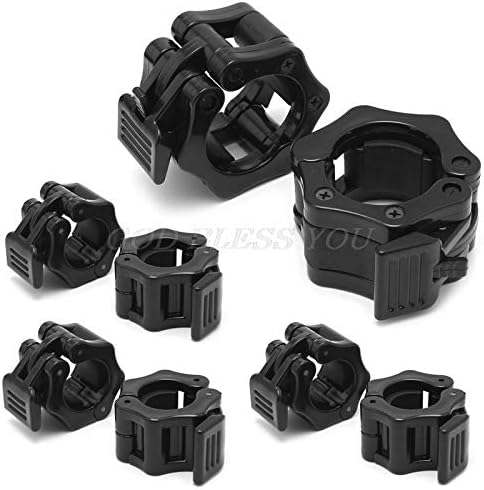 OOTDTY 2pcs Dumbbell Barbell Collar Clips Clamp Gym Weight Lifting Fitness Training New 25mm Sturdy Innovative Design