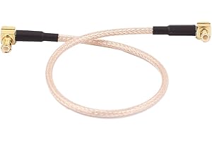 SOURCING MAP uxcell MCX-JW Male to MCX-JW Male RG316 Coaxial Cable Pigtail 20cm